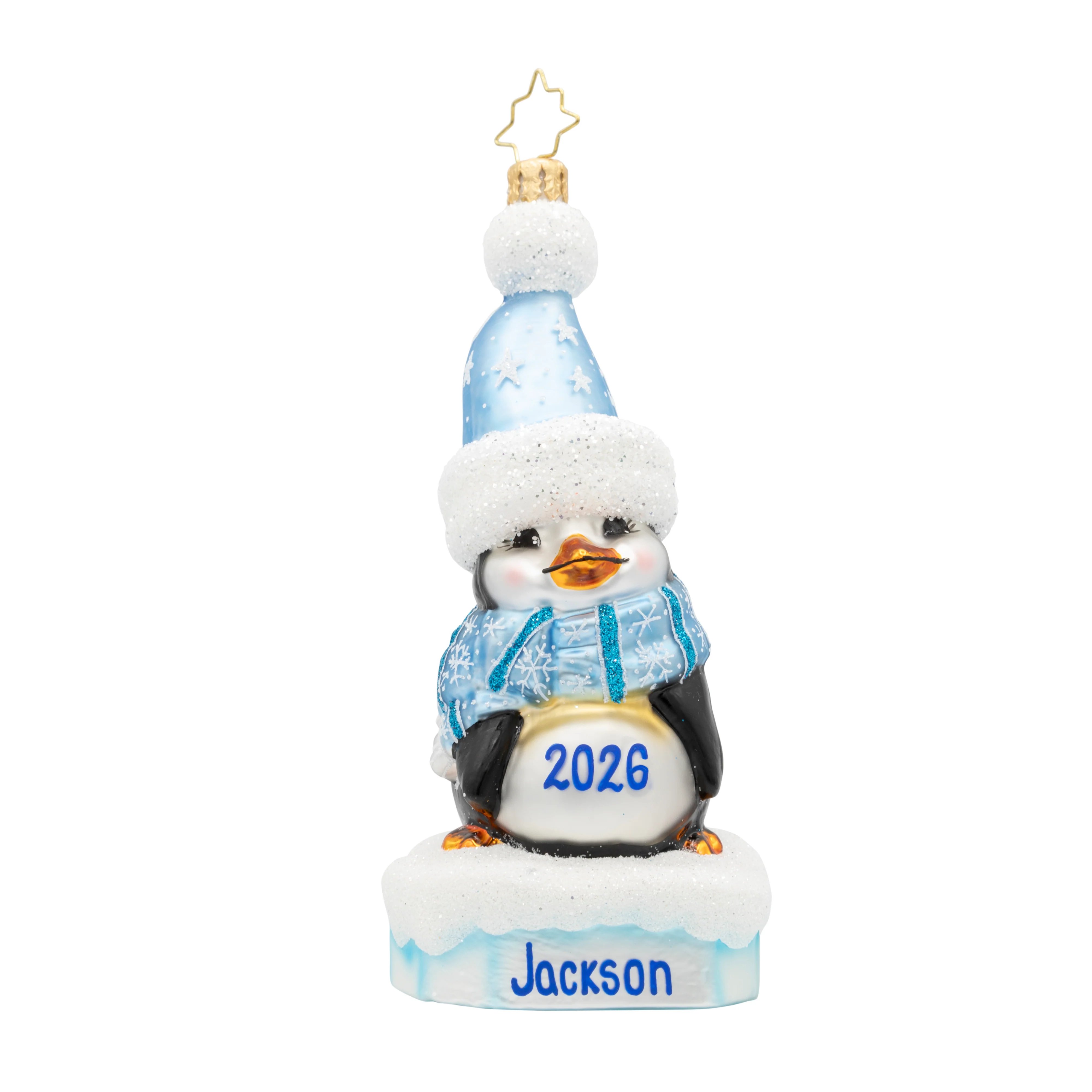Precious Penguin Blue Personalized - Image 3