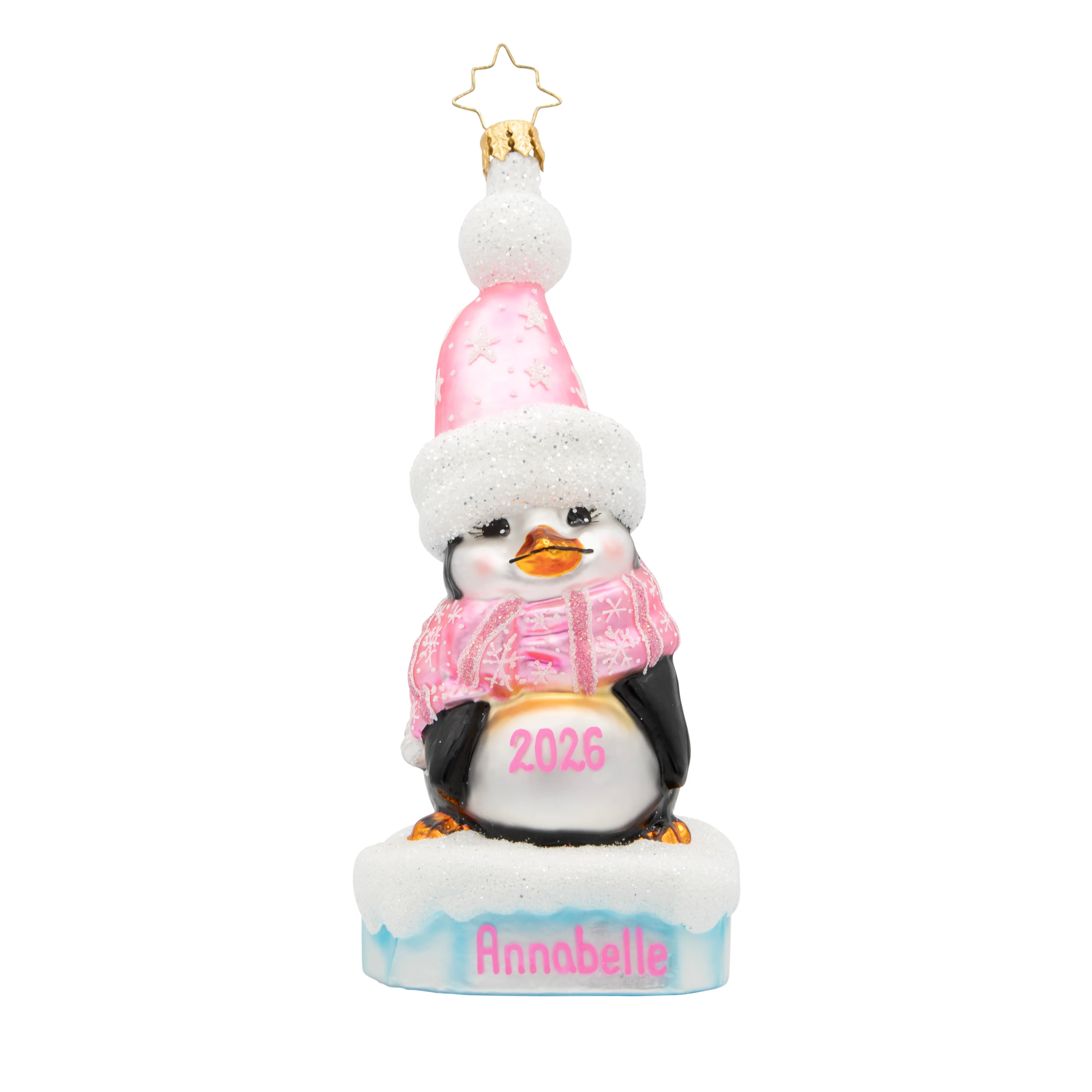 Precious Penguin Pink Personalized - Image 3