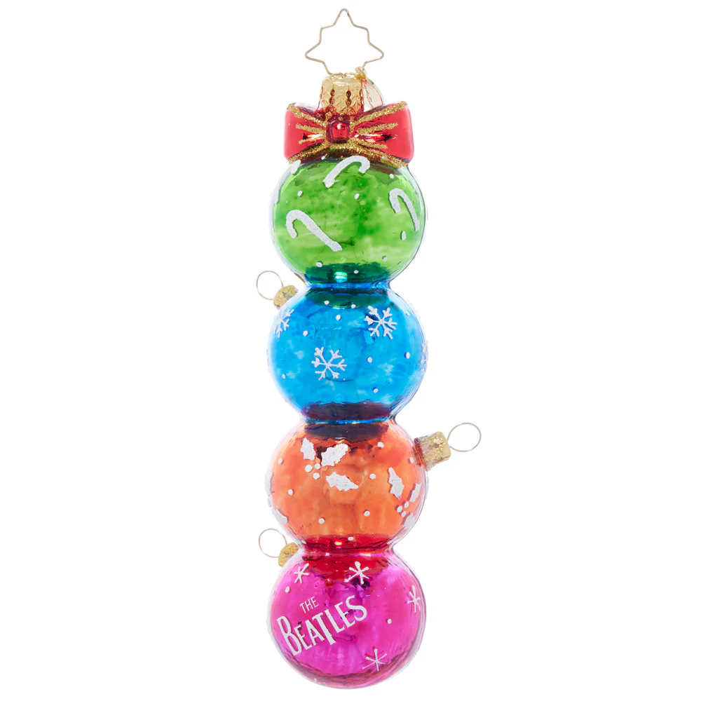 A Merry Beatles Ornament Stack - Image 3