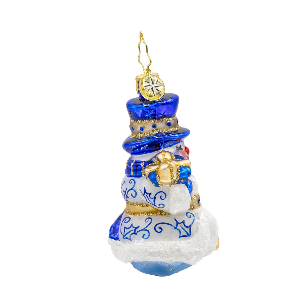 Charming Chinoiserie Snowman Gem - Image 4