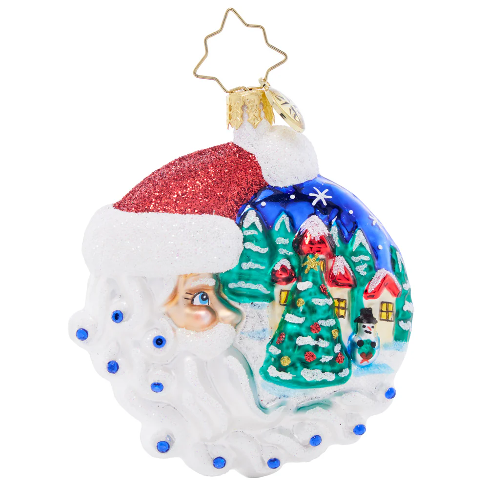 Christmas Village Santa Gem - Image 3