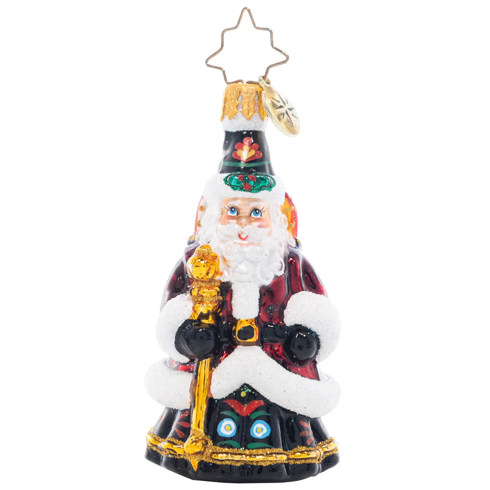 Festive Folk Santa Gem - Image 2