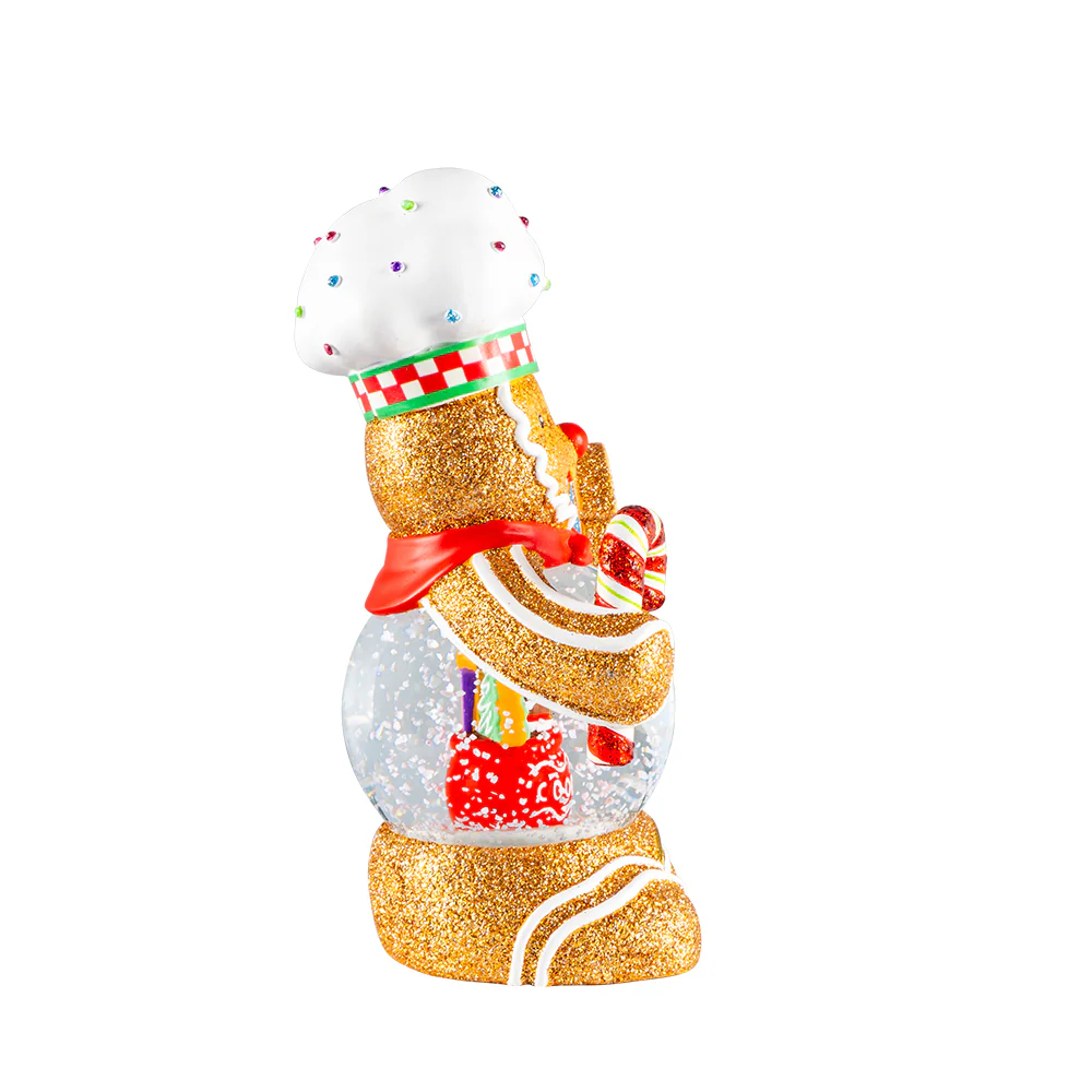Jolly Ginger Baker Snowglobe - Image 4