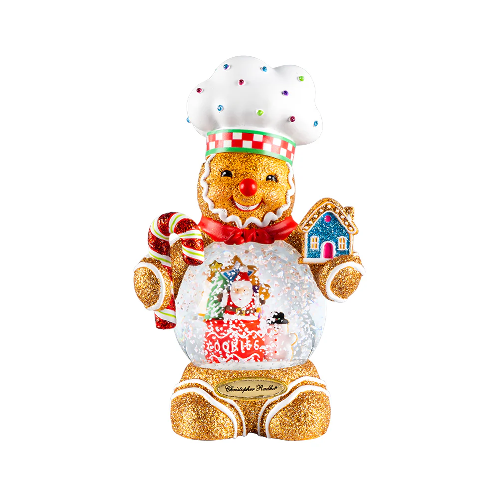 Jolly Ginger Baker Snowglobe - Image 5