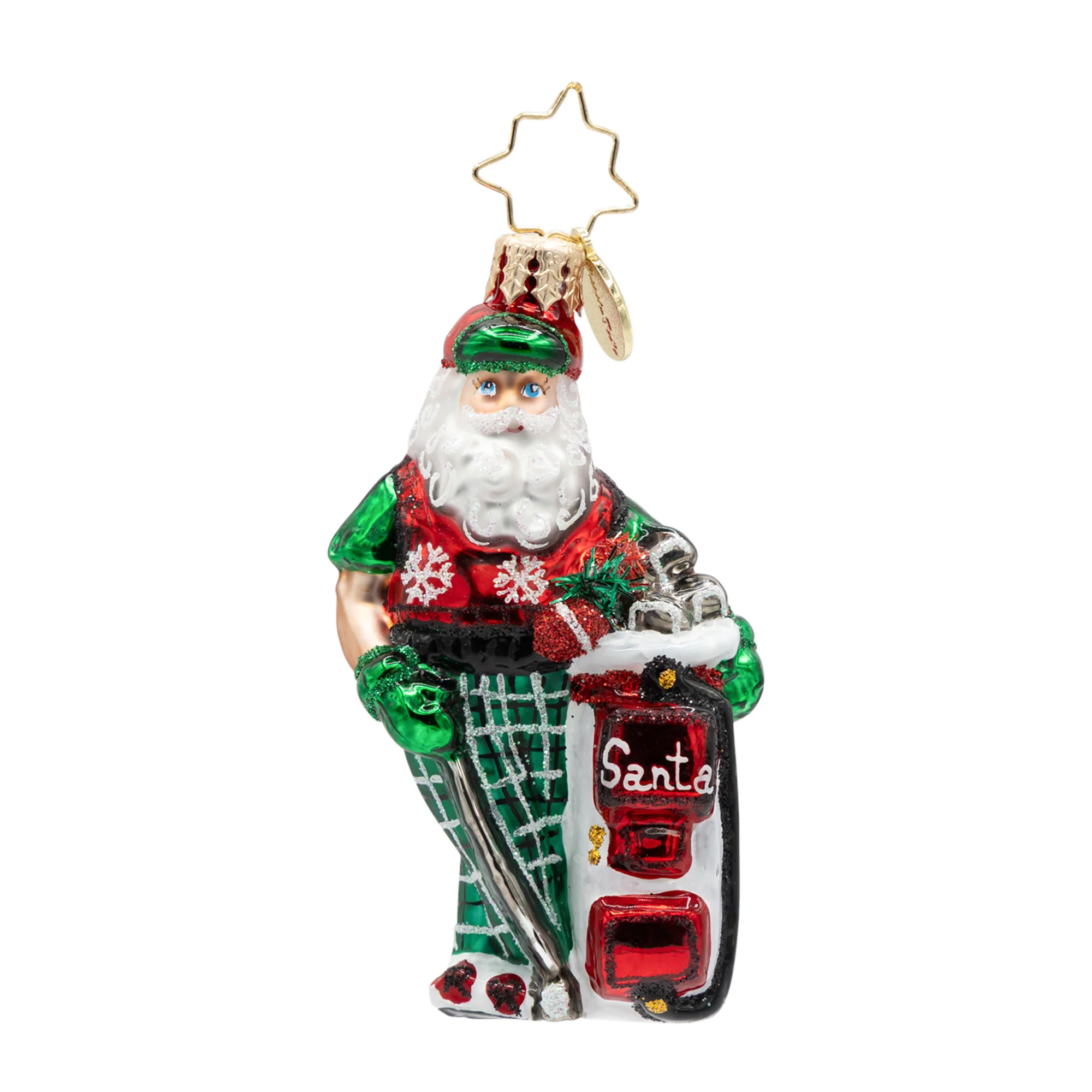Jolly Golfer Santa Gem - Image 5