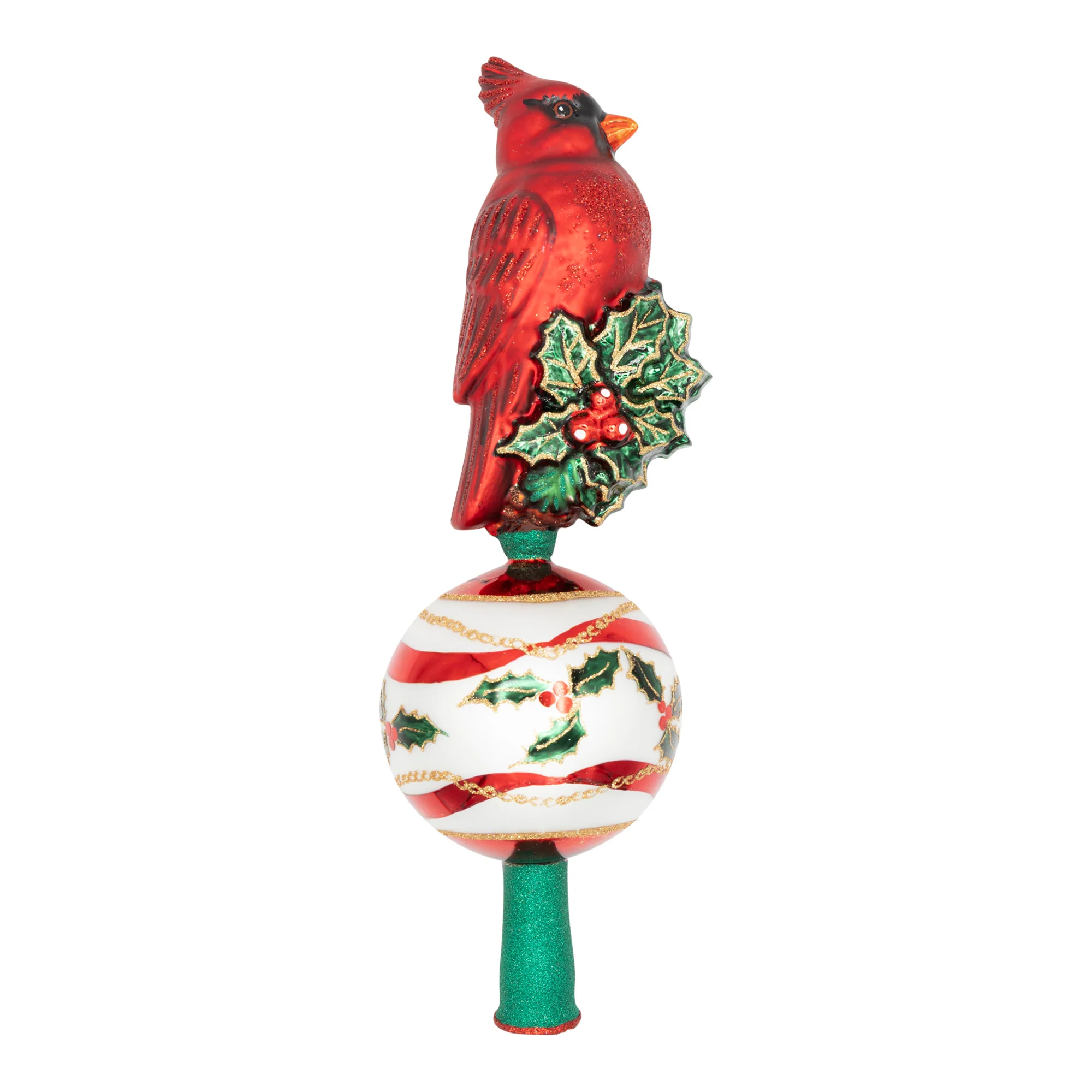 Majestic Cardinal Greetings Finial - Image 2