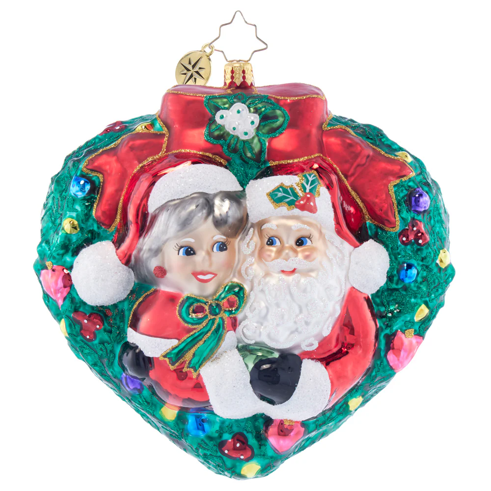 Mr. & Mrs. Claus Mistletoe Moment - Image 3