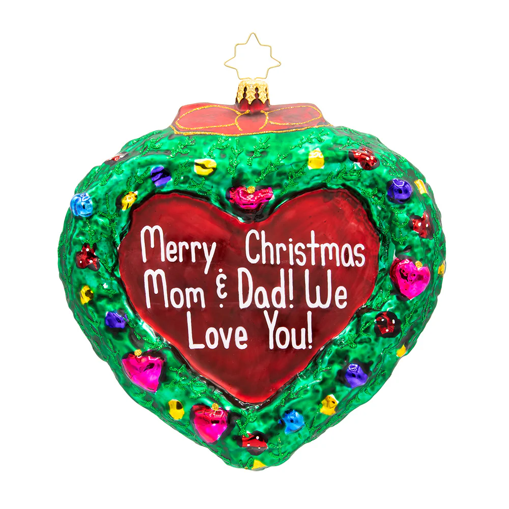 Mr. & Mrs. Claus Mistletoe Moment Personalized - Image 2
