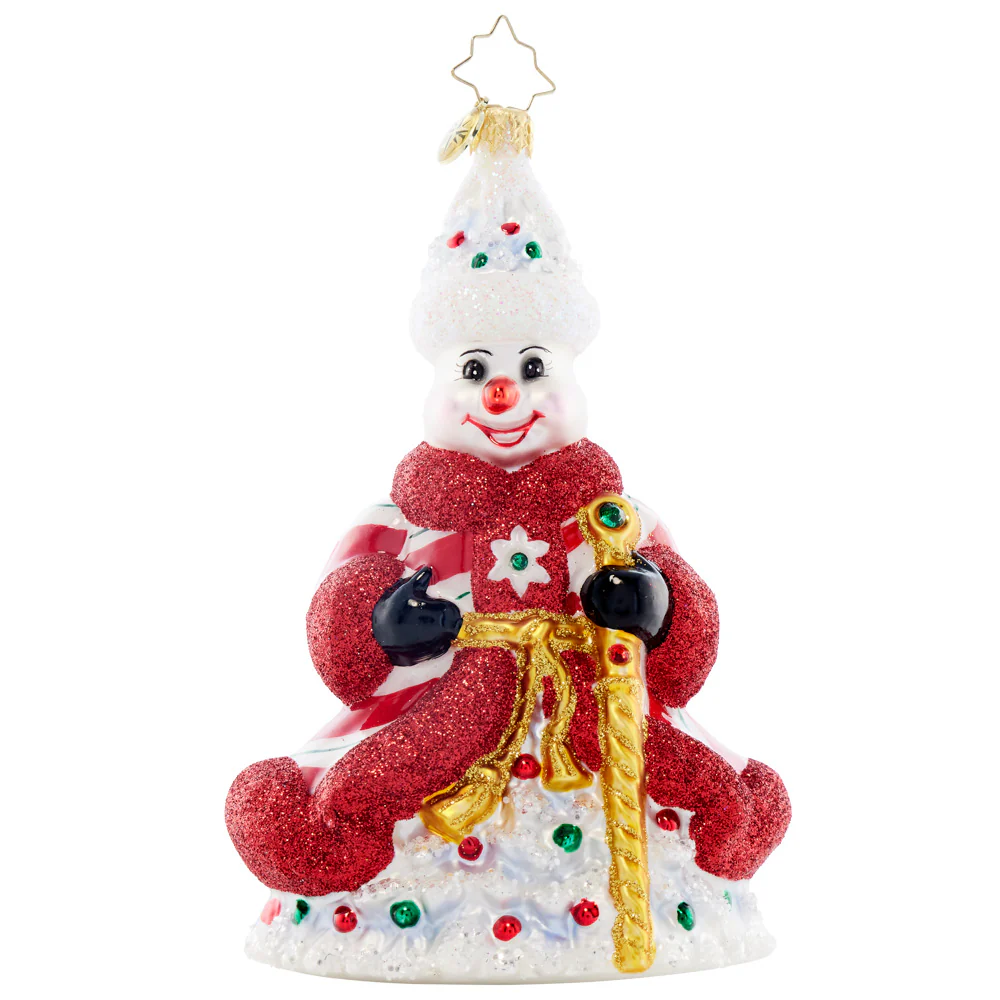 Peppermint Sparkle Snowman - Image 2