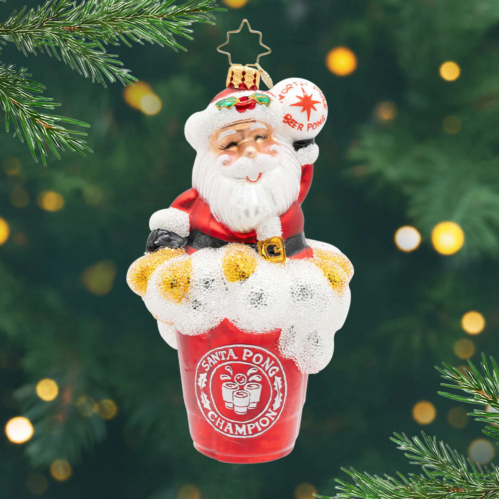 Santa Pong Champion
