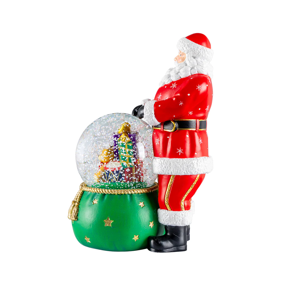 Santa's Holiday Delivery Snowglobe - Image 4
