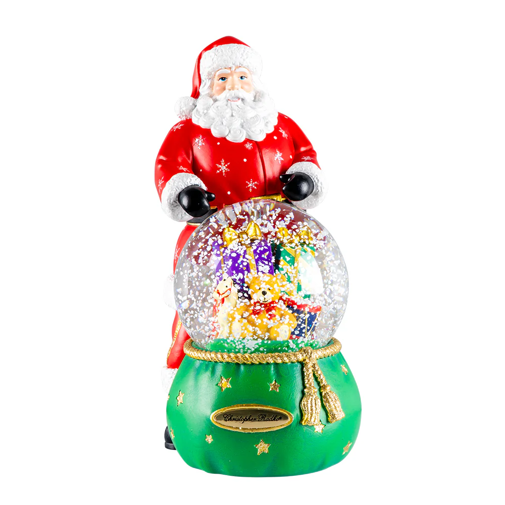 Santa's Holiday Delivery Snowglobe - Image 5