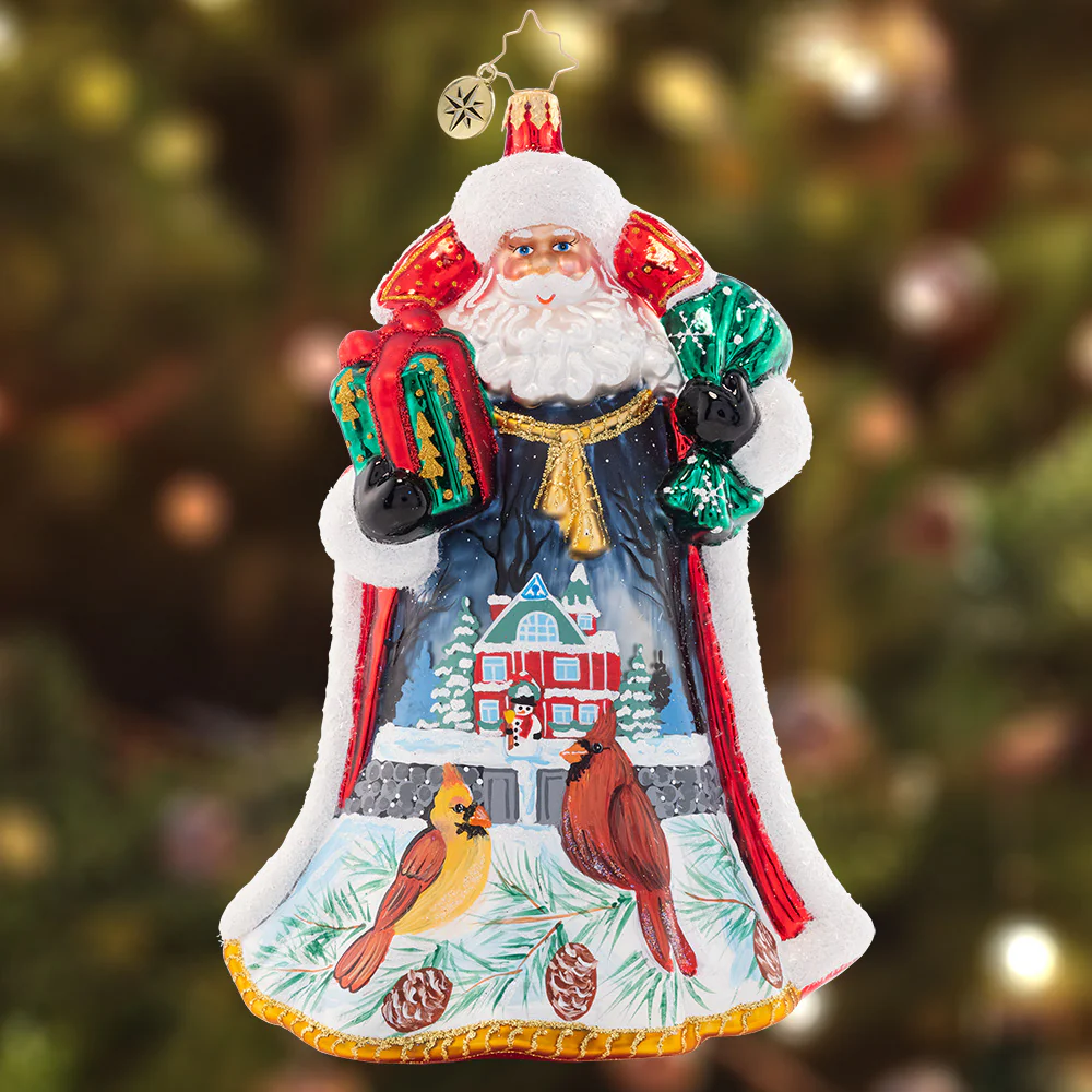 Santas Snowy Scene - 2023