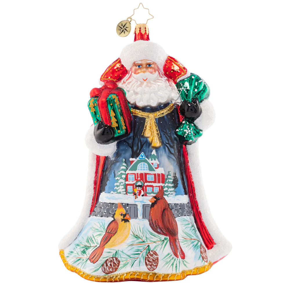 Santas Snowy Scene - 2023 - Image 2