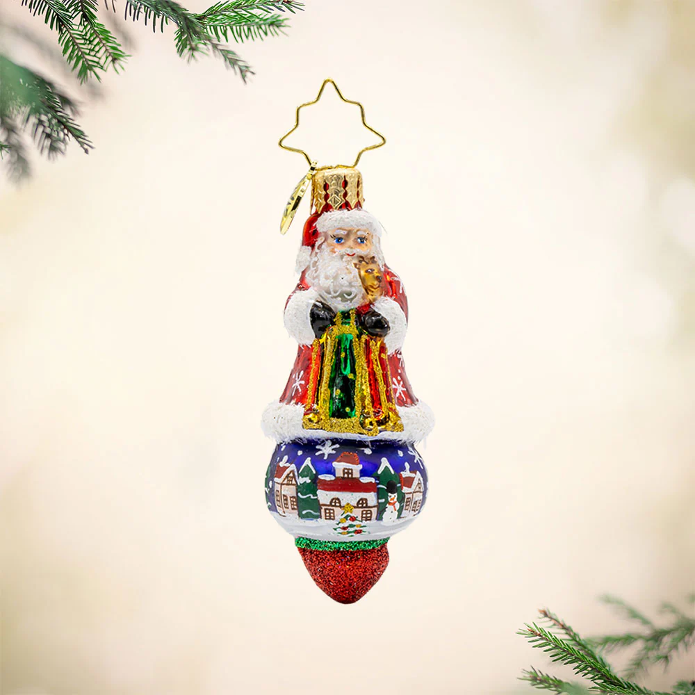 Santa's Splendid Snowscape Gem