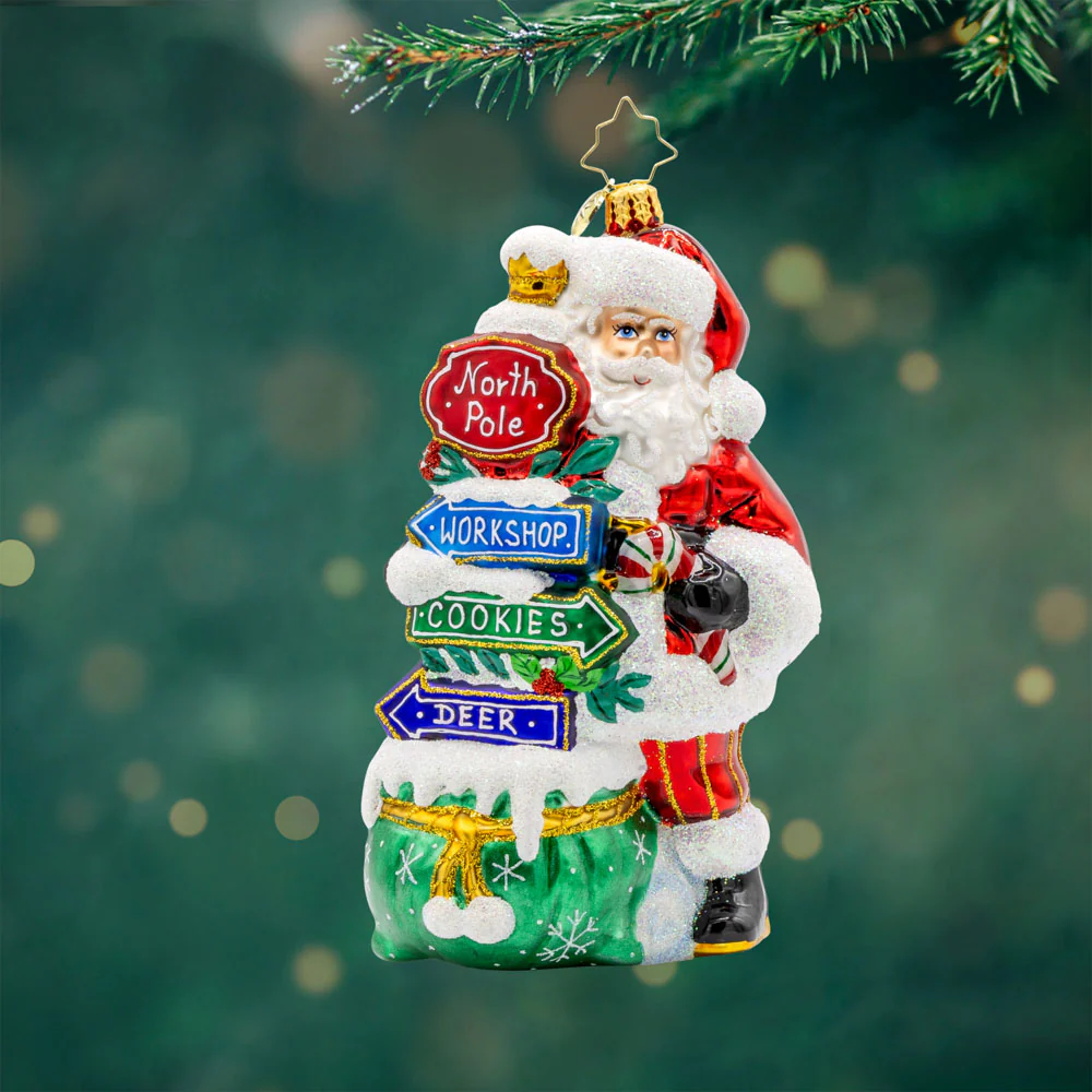 Sign of the Seasons Santa