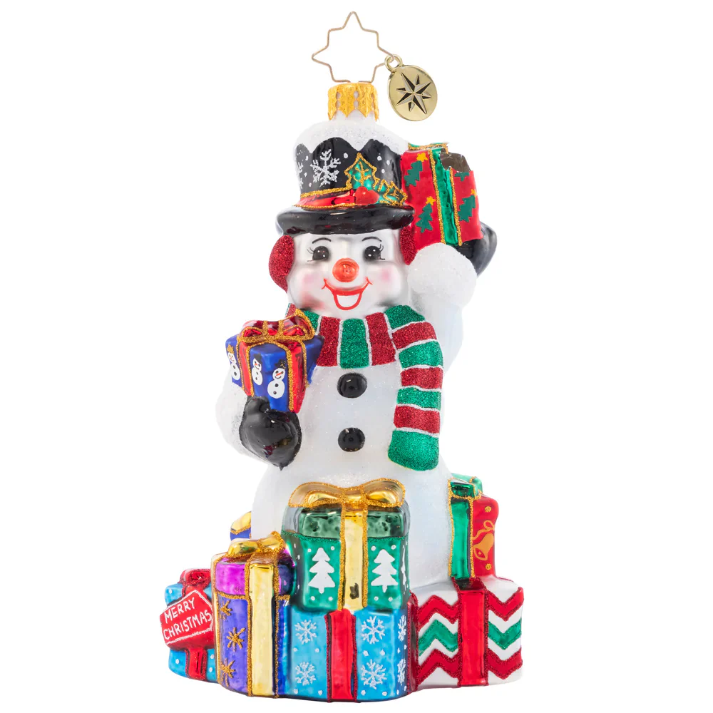 Wrapped and Ready Snowman - Image 2